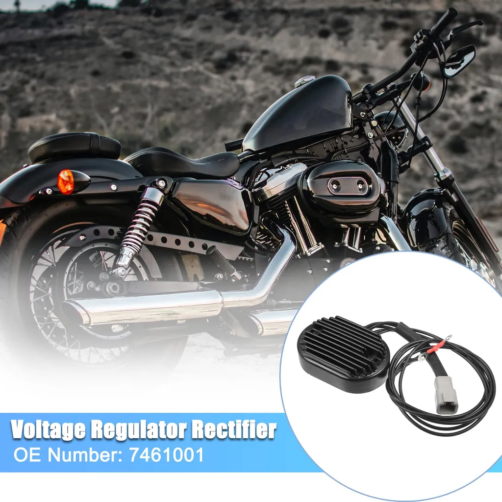 Régulateur de Tension Moto No.7461001 Pièce de Rechange pour Harley