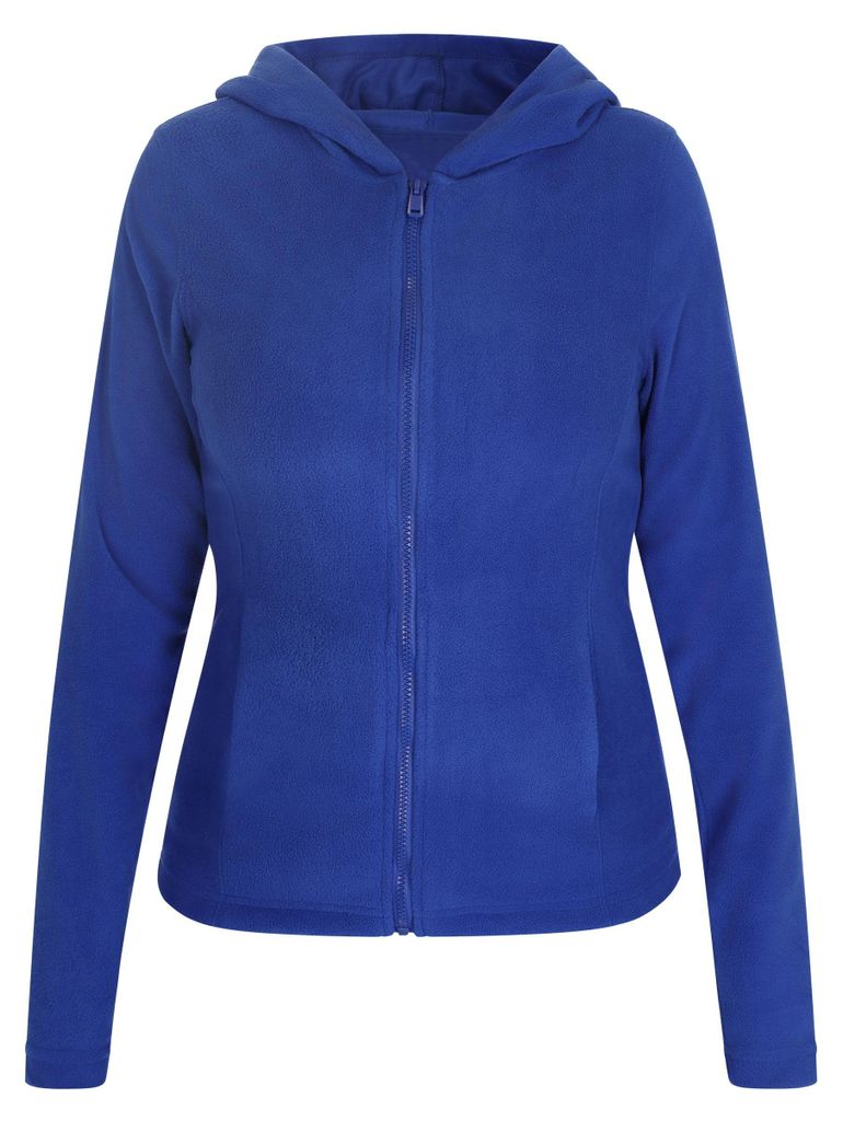 Jika damen fleecejacke - konigsblau, XL Produktbild 