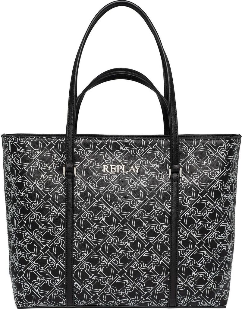 REPLAY Handtasche Shopper Hand Bag Black schwarz