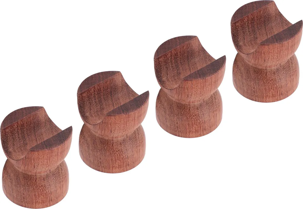 Support isolant bois pour câble HiFi avec protection anti-vibration