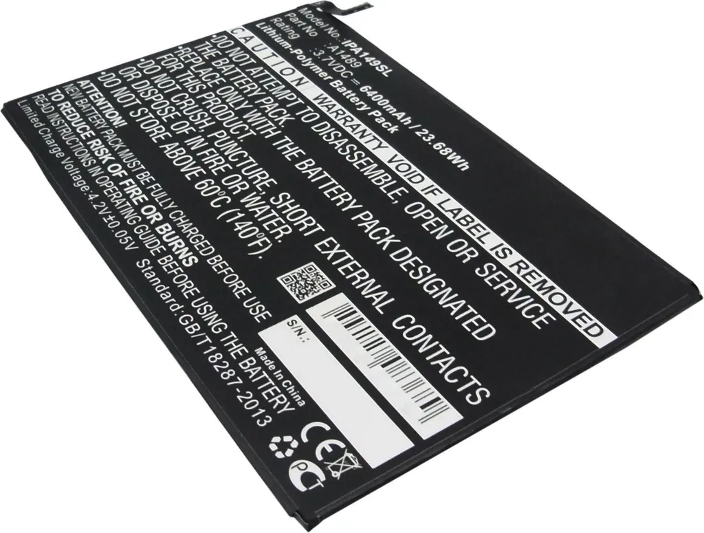 Batterie de rechange pour tablette Apple iPad mini 2 et 3 - 3.7V 6400mAh