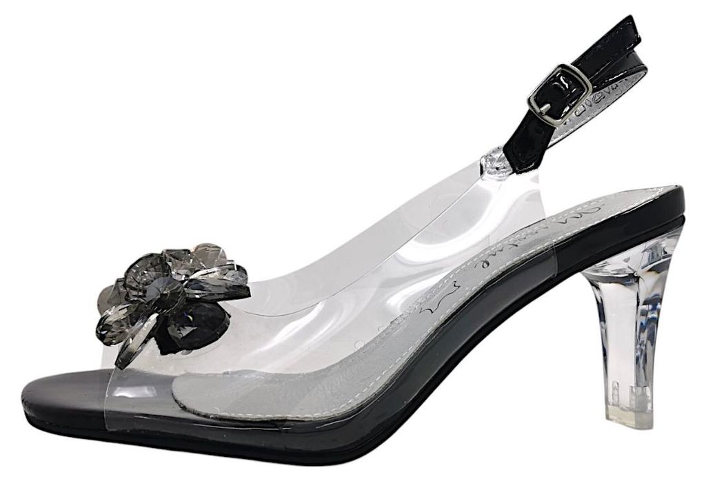 Laura Vita Mira 01 Damenschuhe Elegant Sandalette Schwarz Productafbeelding 