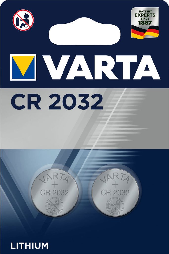 1x2 Varta electronic CR 2032 Produktbild 