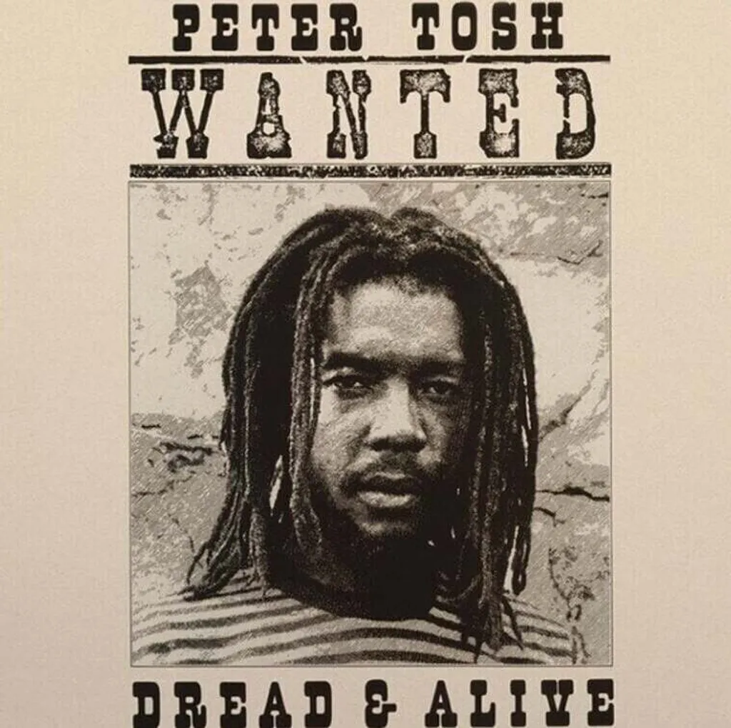 Disque Vinyle Peter Tosh Wanted Dread And Alive LP Couleur Jaune 12''
