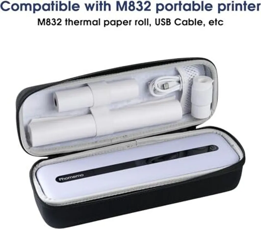 Carry Case Phomemo M832 M834: Borsa da Trasporto per Ufficio Mobile