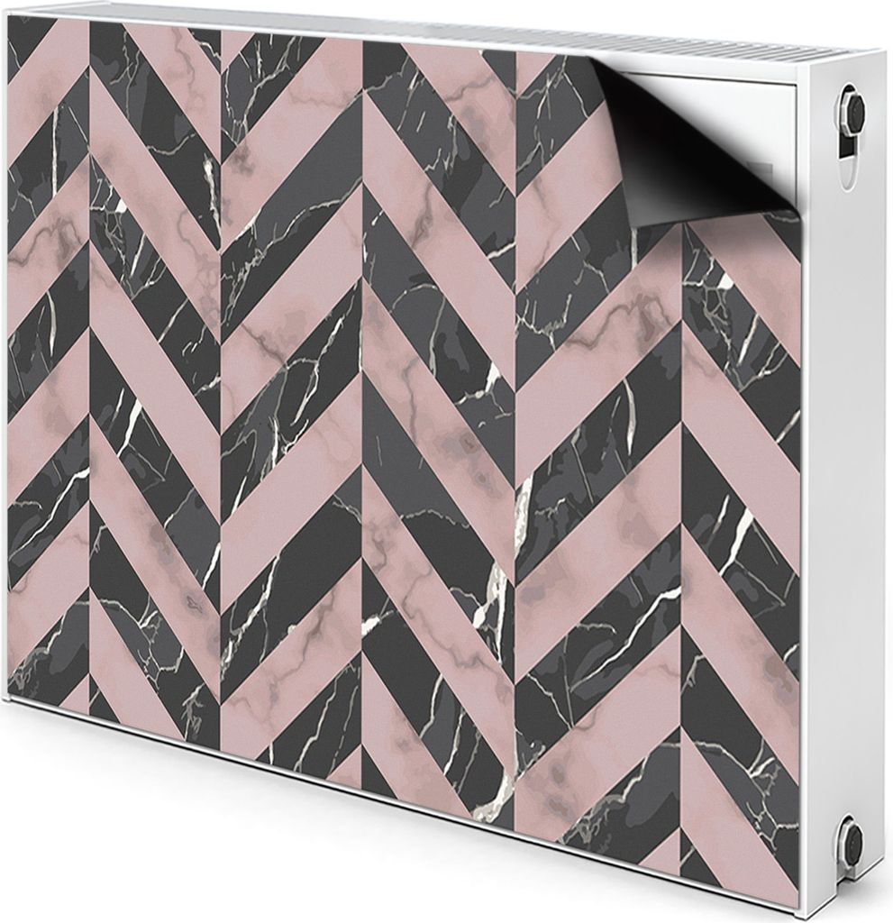 Magnet Heizung Verkleidung Abdeckung Heizung Heizkörperabdeckung 80x60 cm - Marmor, Stil, Loft