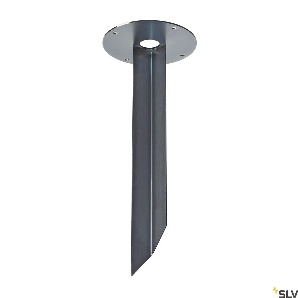 Piquet de terre 500mm SLV 229423 - Fixation aluminium couleur argent