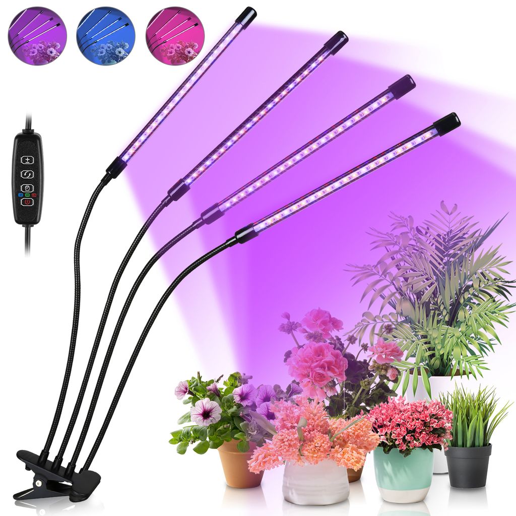 LED Grow Light Vollspektrum Pflanzenlampe für Flower Gewächshaus Hydroponic 