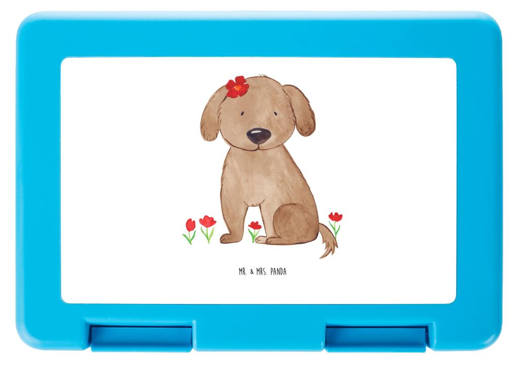 Mr. & Mrs. Panda Bento Box Hund Dame - Weiß - Geschenk, Produktbild 