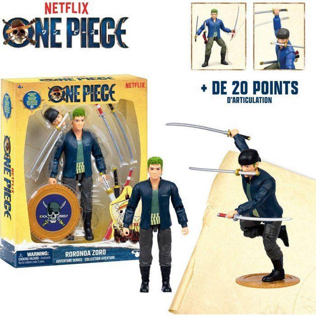 Personaggio snodabile  ONE PIECE  Zoro  15 cm  Dai 4 Immagine del prodotto 