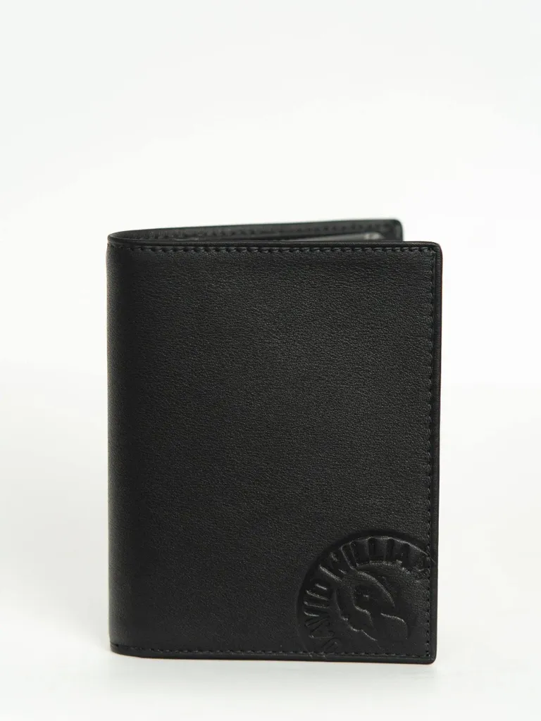 Portefeuille Européen David William Annan Noir pour Papiers et Cartes