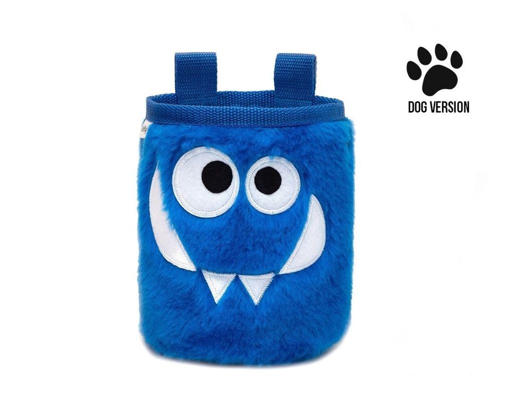 Blue Foodie Monster for Dogs, Leckerlibeutel für Hunde - Crafty Climbing