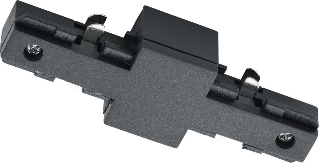 Trio Leuchten Gerader Verbinder DUOline schwarz matt Produktbild 