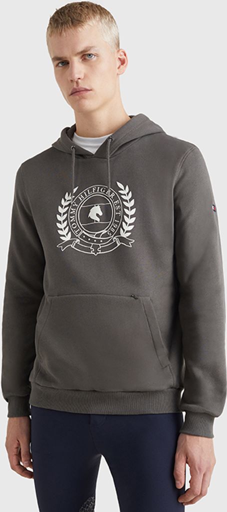 Tommy Hilfiger Equestrian Herren Hoodie NIGHT STORM HW 22, Größe:XL