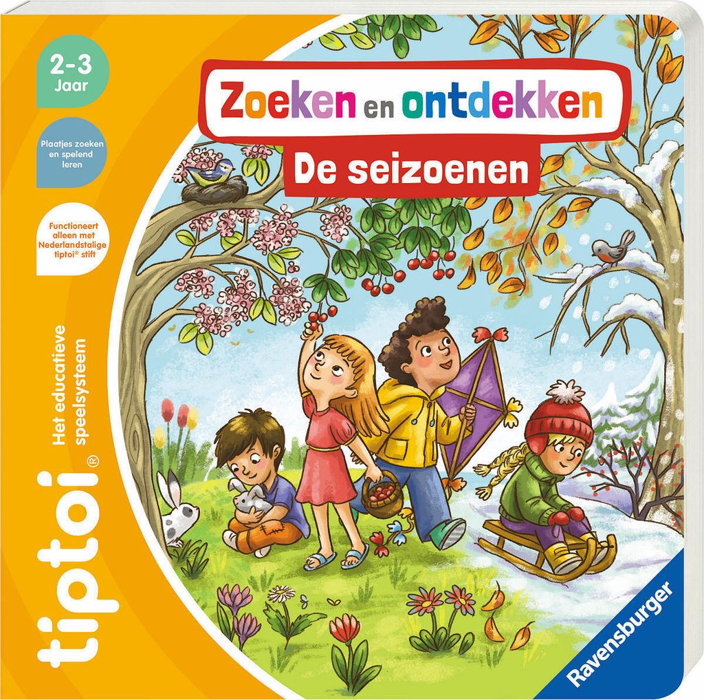 Ravensburger tiptoi Buchsuche und -entdeckung: Die Jahreszeiten
