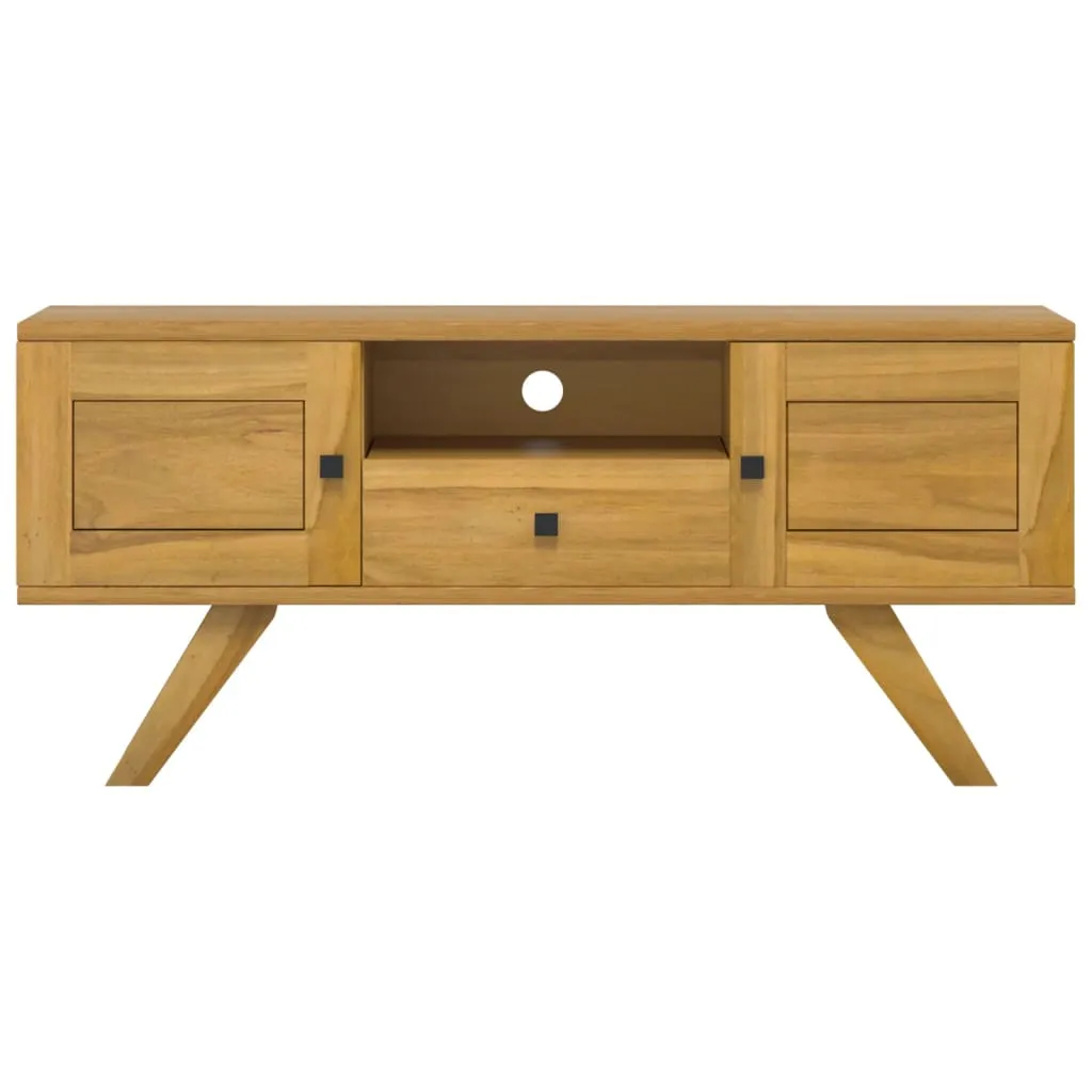 Meuble TV en teck massif vidaXL table basse robuste et durable