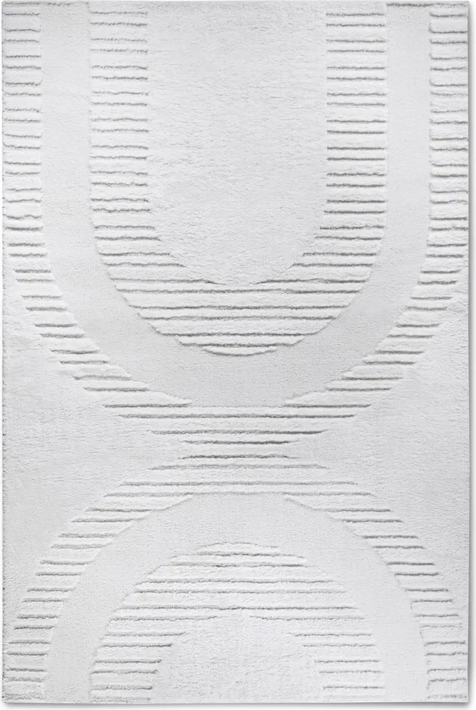 Tapis Crème Doux 80x120 cm Elle Gallery 106089 - Qualité Haut de Gamme