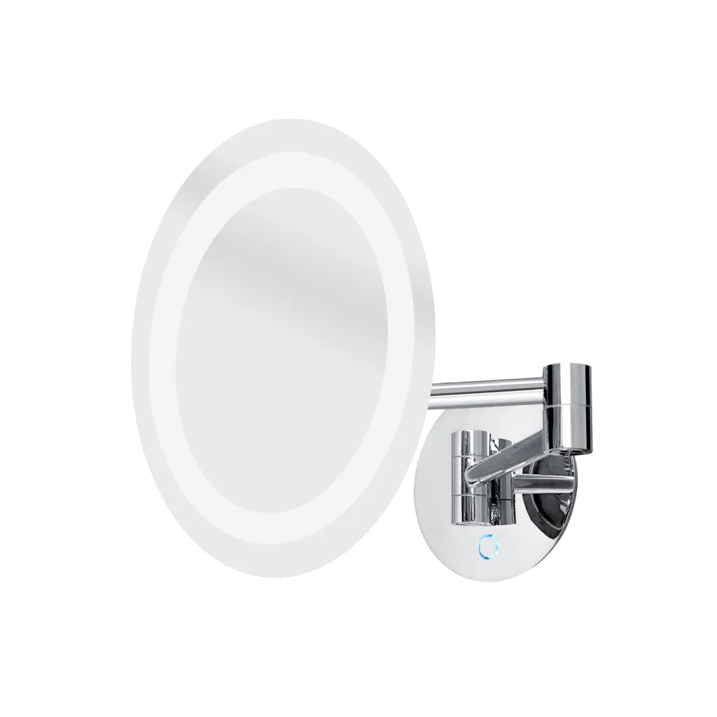Miroir cosmétique LED Ø 229 mm : fini les zones d'ombre pour votre teint