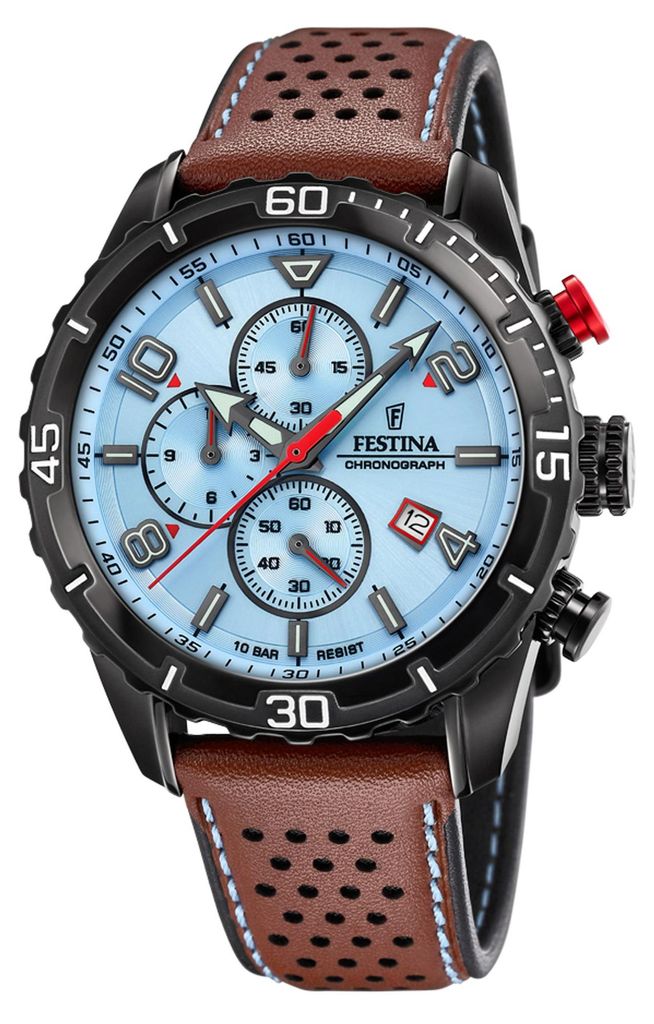 Festina Chronographen CHRONO SPORT Blue - Brown Produktbild 