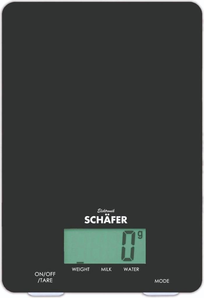 Michelino digitale Küchenwaage 90664 schwarz | 2 Stk