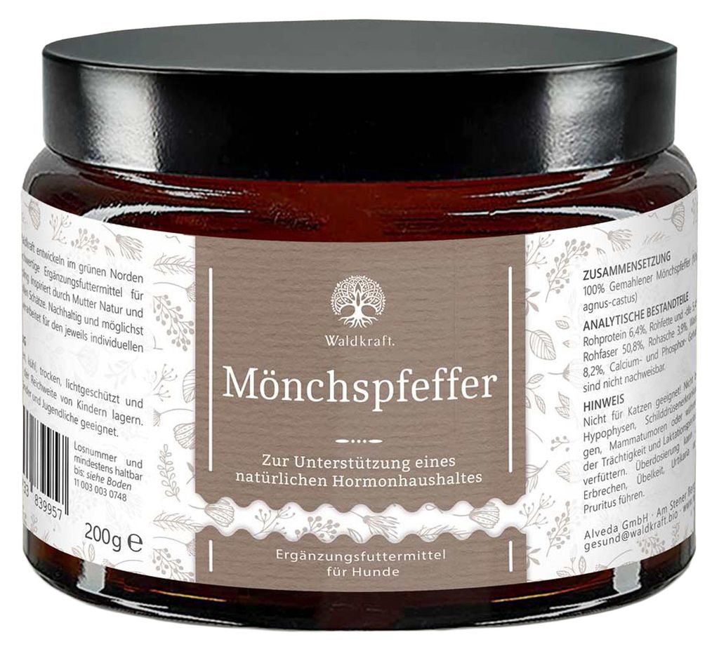 Waldkraft Mönchspfeffer für Hunde Produktbild 