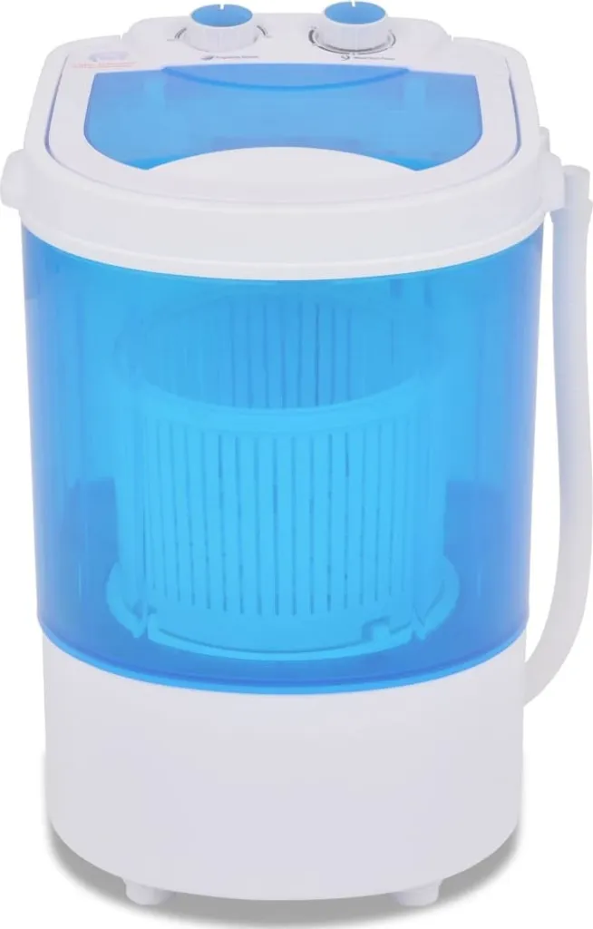 Mini lave-linge 2,6 kg avec minuterie et essoreuse intégrée - Pratique