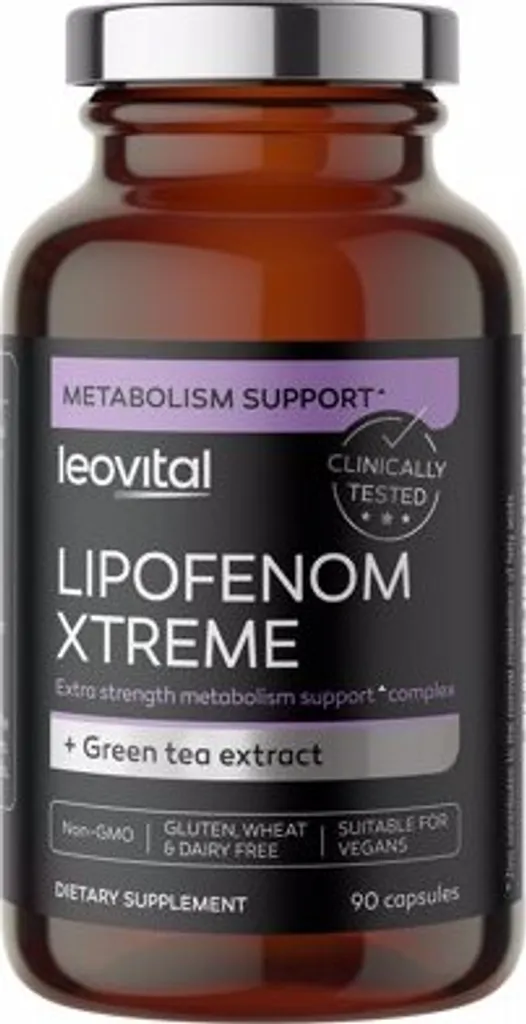 Complément Minceur Lipofenom Xtreme Brûle-Graisse Thermogénique 90 Gélules