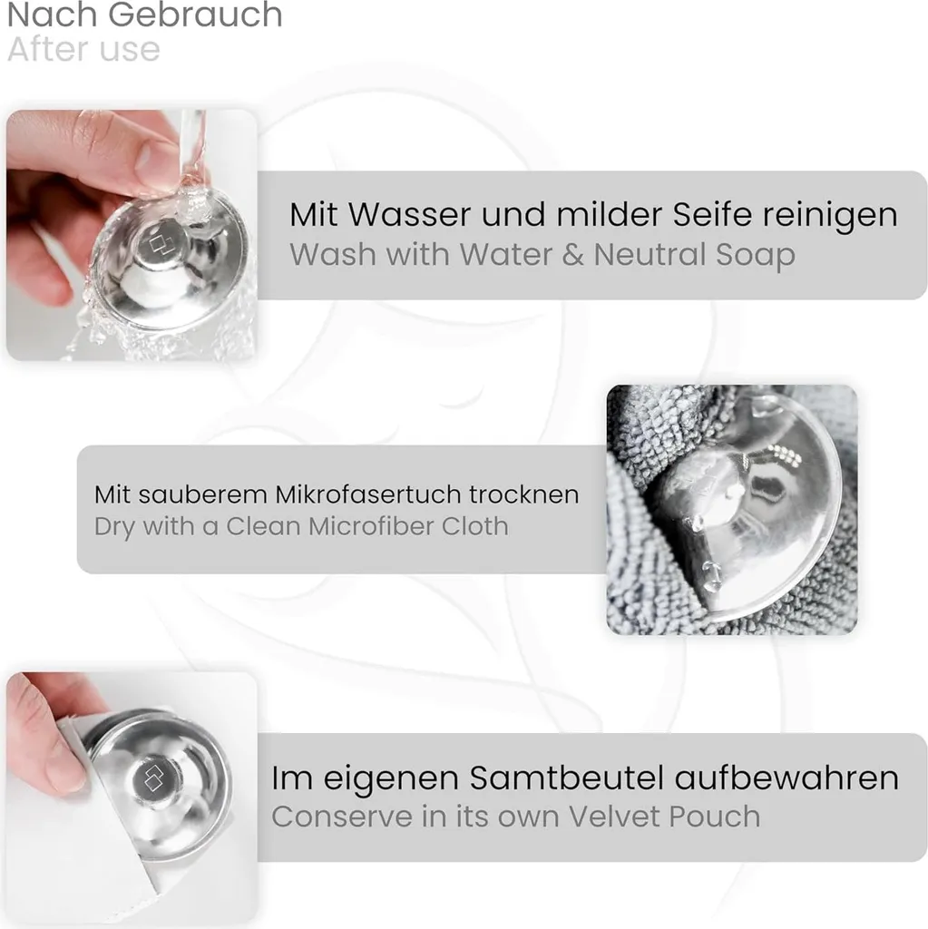 SilverCups COVERbasics : Capsules d'Allaitement en Argent Taille Unique - 7