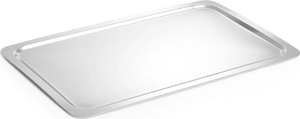 Plateau de service inox GN 1/1 Hendi pour buffet de réception 53x32,5 cm