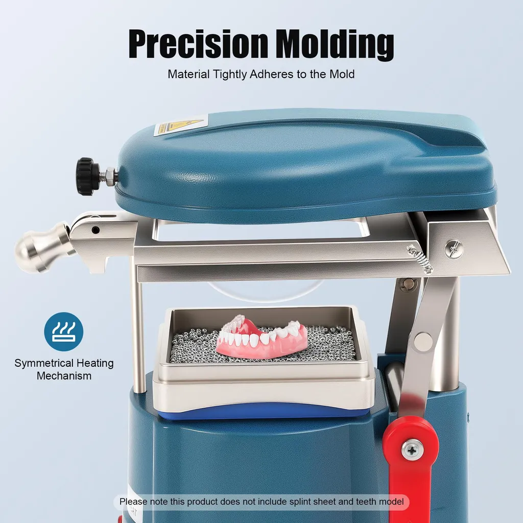 Machine sous vide 1000W robuste bleue avec cadre de chauffe ajustable