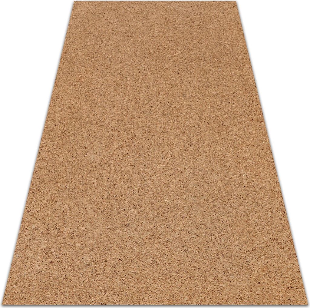 Trendiger PVC-Vinylteppich für den Innenbereich oder Balkon Korkmuster 60x90