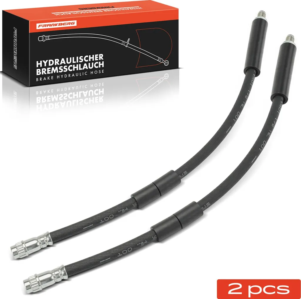 2 Flexibles de Frein Avant Frankberg pour Citroën C4 Coupe et Berline