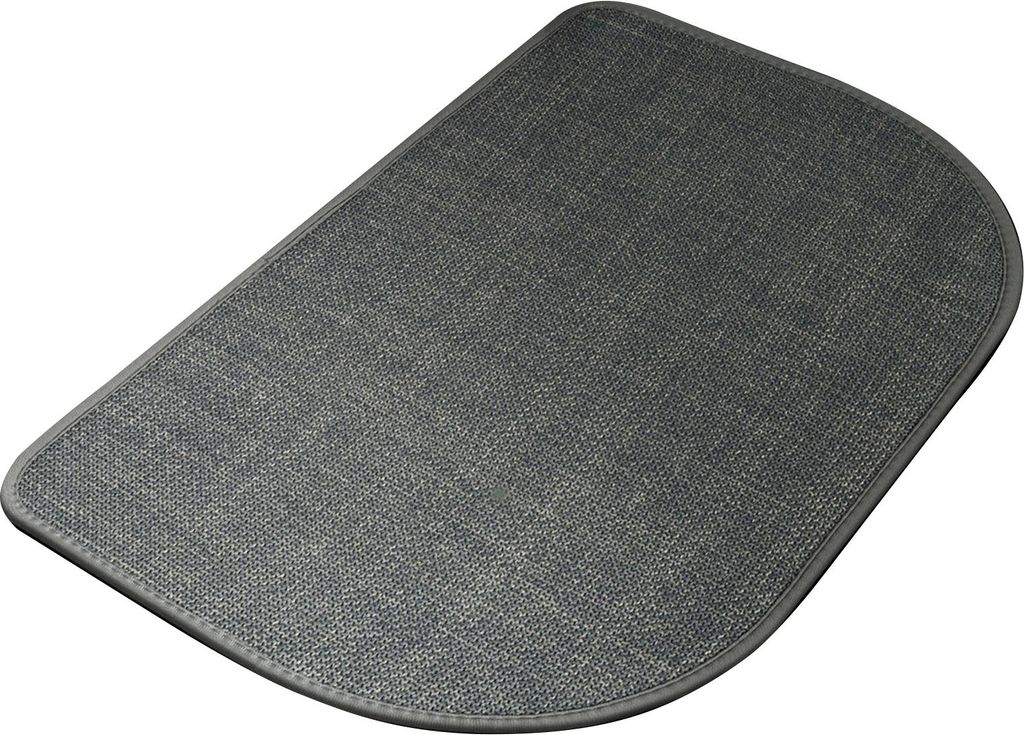 Rutschfeste Badezimmerteppichmatte, halbrunde Gummiunterlage, schnelltrocknende, saugfähige, ultradünne Design-Bodenmatte
