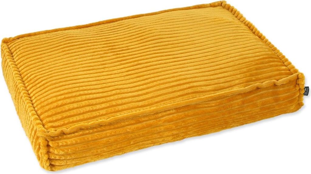 Matratze Dog Fantasy Strip Senf 120x80cm