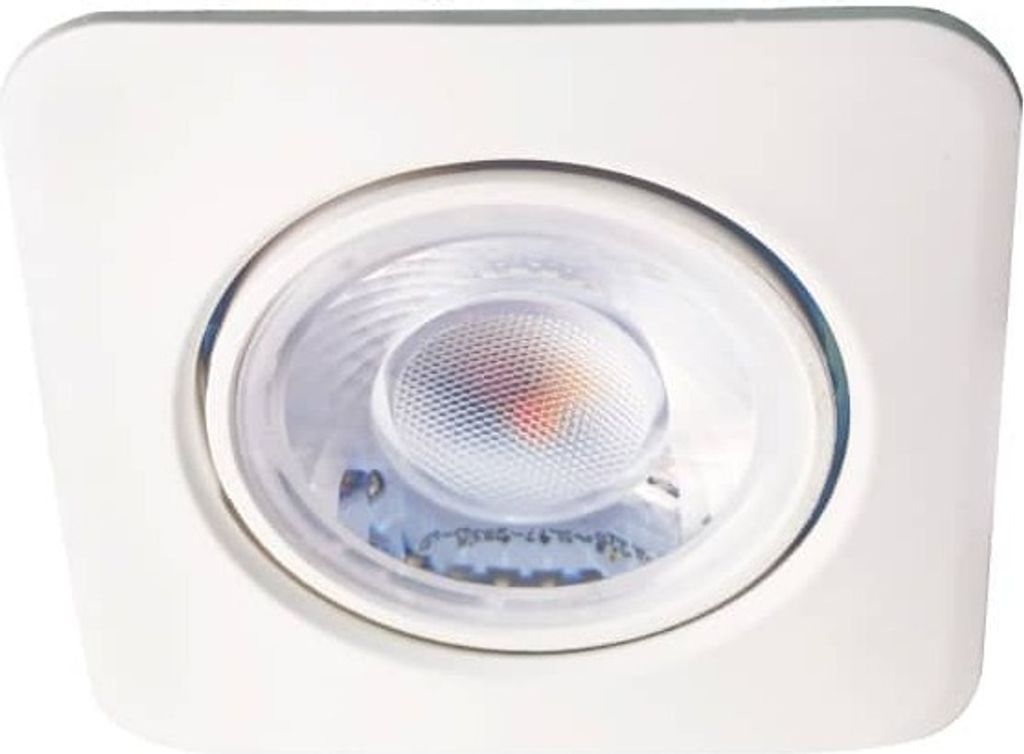 Bioledex DEKTO LED Einbauspot 8W 38° neutralweiss schwenkbar eckig