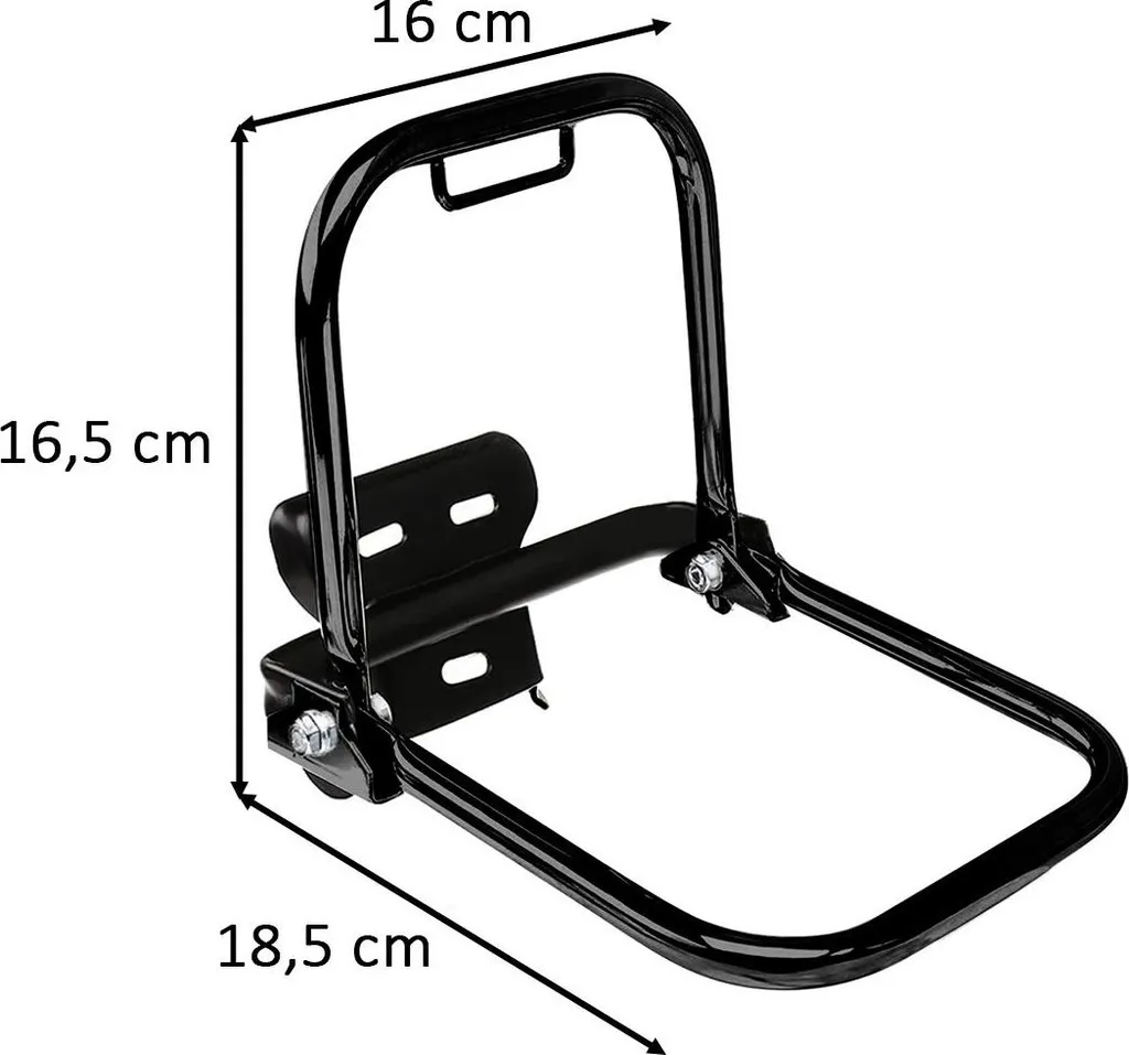 Porte-bagages pliable Simson S50 S51 - Idéal pour transport quotidien - 2