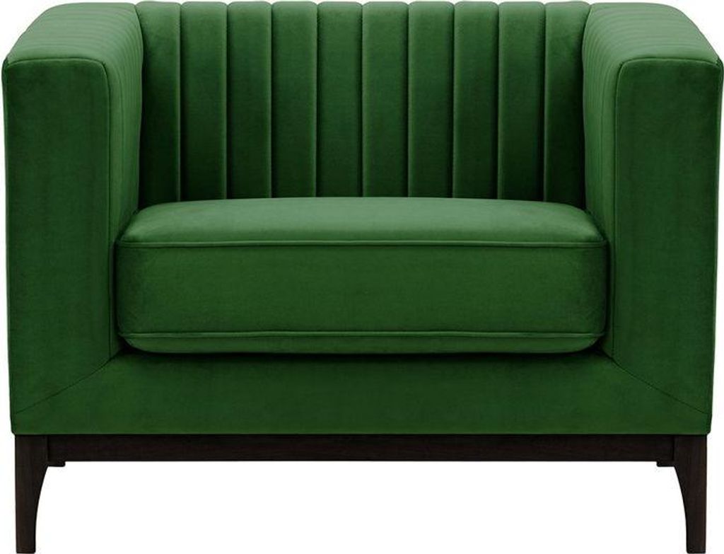 Sessel Slender Wood-Velluto 10-black