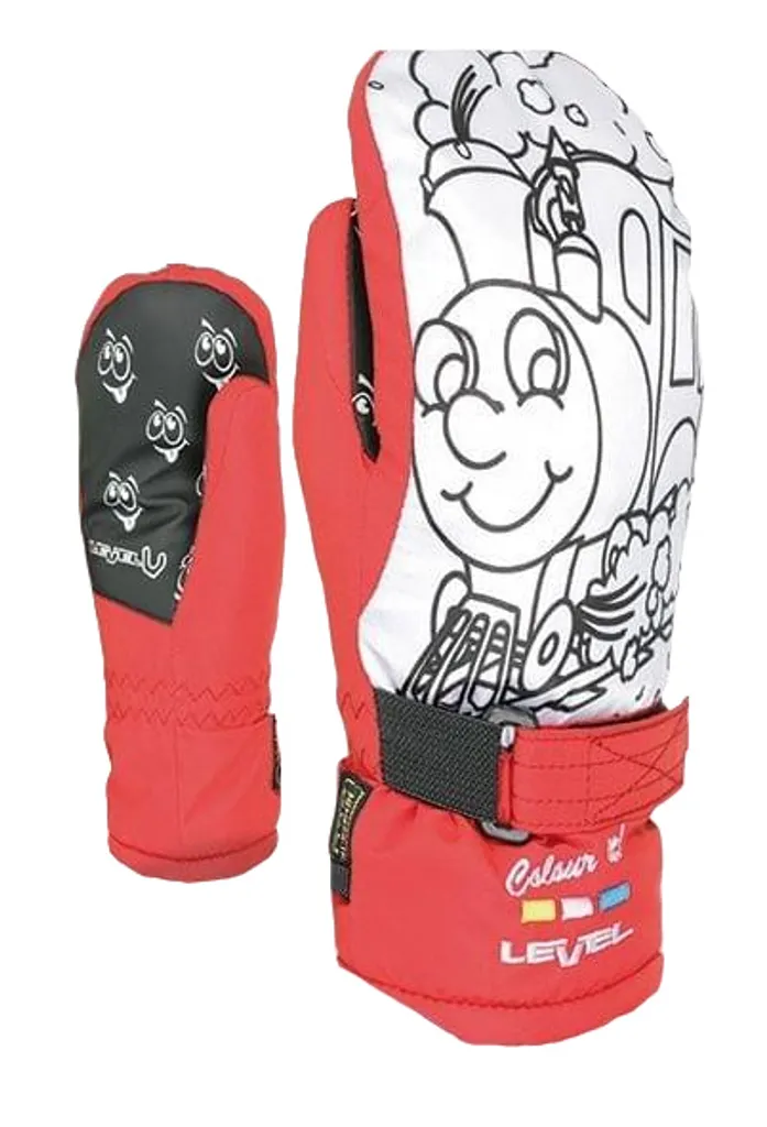 Gants de ski pour enfants parfaits pour la luge et les pistes de ski