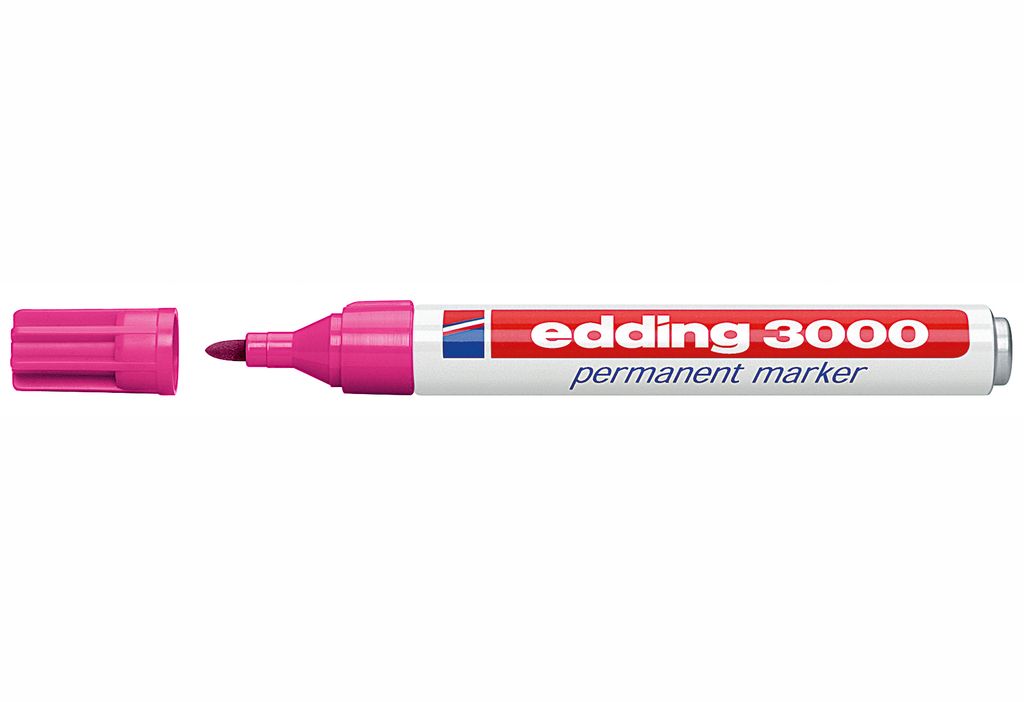 Edding 3000 pink 1,5-3mm Rundspitze permanent