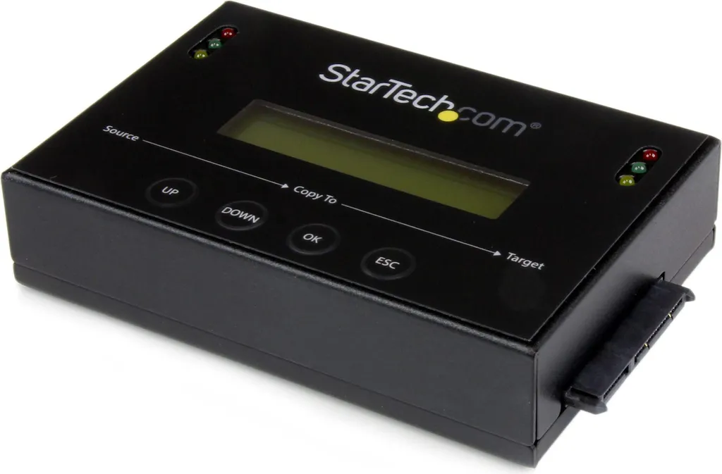 Station de Clonage Disque Dur SATA 2.5/3.5 Pouces avec Afficheur LCD