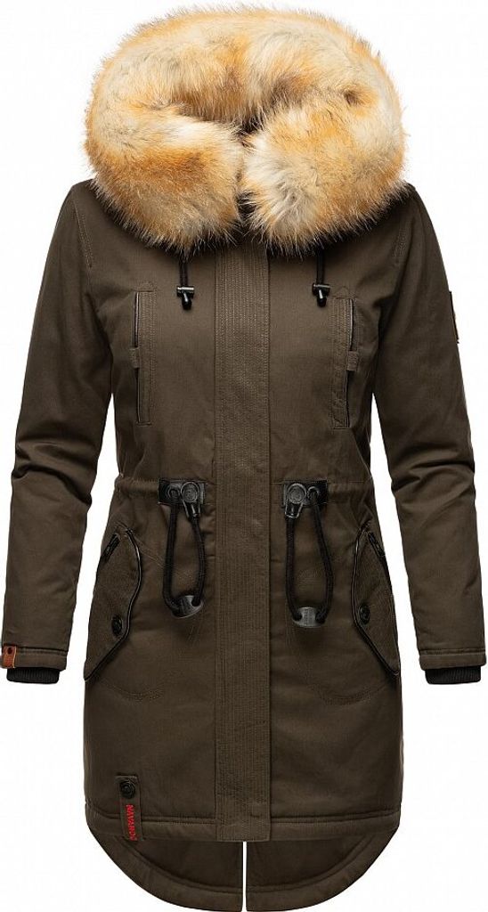 Navahoo Damen Winter Jacke Parka Mantel Winterjacke warm Produktbild