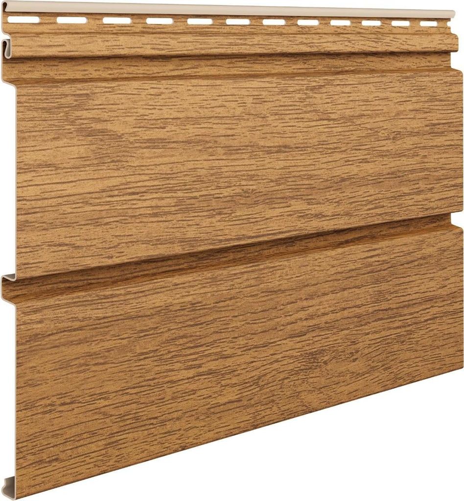 VILO Kunststoffpaneele SVP-05 - Deckenpaneele für Innen und Außen - Wandverkleidung Holzoptik - Witterungsbeständig - Länge 3M - Winchester-Eiche