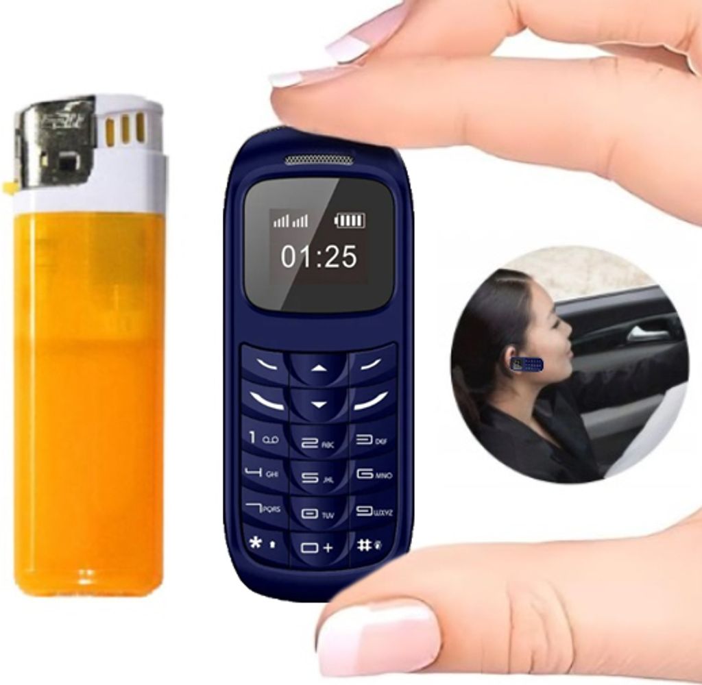 Najmniejszy Mini Telefon Świata L8Star Bm70 Podsłuch Zmiana Zdjęcie produktu 