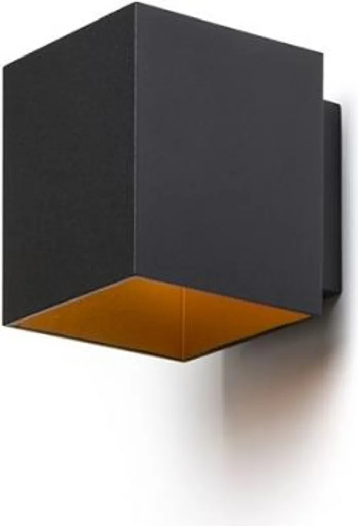 Illuminazione Boutique TRIP SQ Wall Lamp Nero Oro G9 230V LED 5W