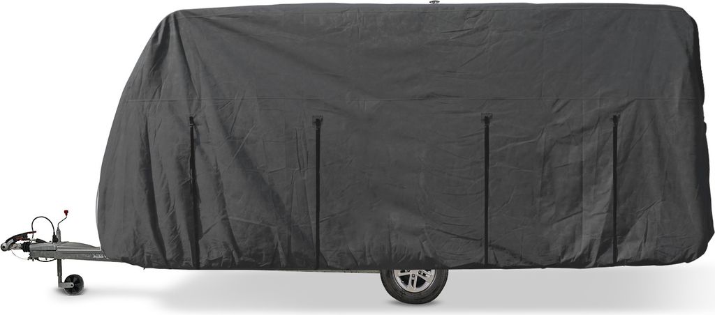 Housse De Protection Pour Camping-car – Taille 730x235x275 Cm – Matériau Respirant 3 Couches – Résistante Aux UV, Pour Toutes Saisons – Avec Sangles Et Sac De Transport