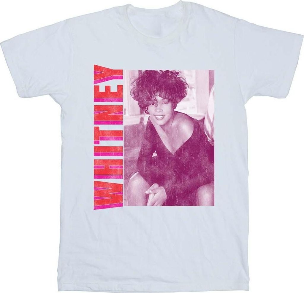 Whitney Houston - "Whitney" T-Shirt für Herren BI48983 (XL) (Weiß)