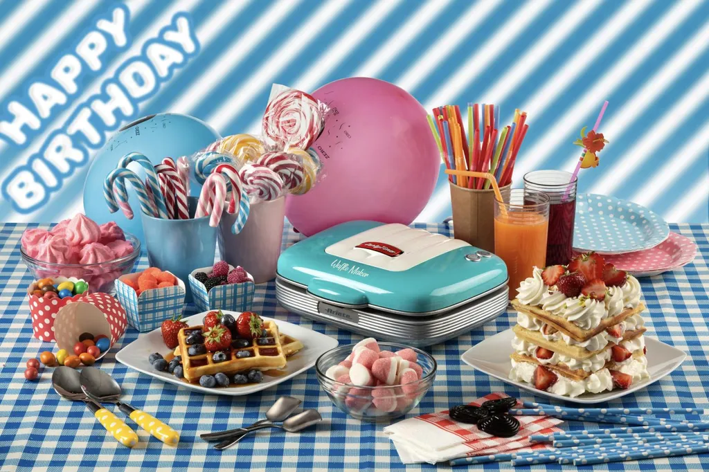 Gaufrier Ariete pour Goûter Familial - Préparez 2 Gaufres Moelleuses Facile