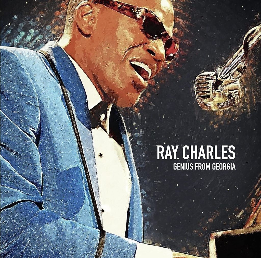 Ray Charles - Genius From Georgia (Limited Edition) (Reissue) (Blue Marbled Coloured) (LP)