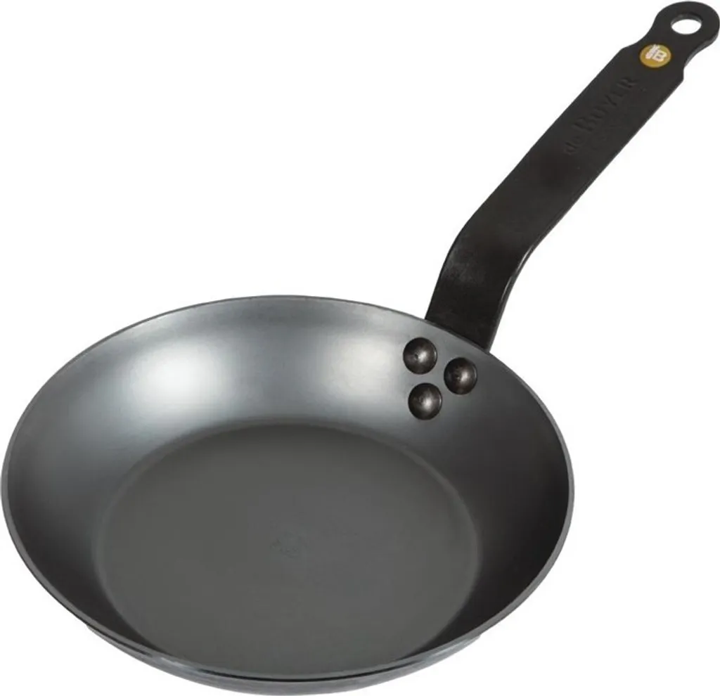 de Buyer DB5610-20 Padella Ferro Naturale 20cm | Senza Chimica