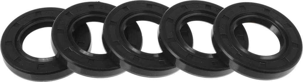 Öldichtung TC Dichtungsring Drehwellendichtung 25x44x7mm Hochdruck-Nitrilkautschuk Schwarz 5 Stück